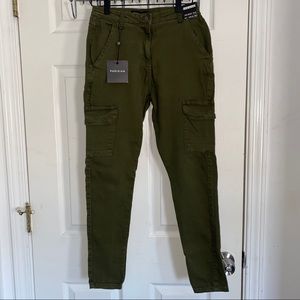 Parisian Utility Cargo Pants in Khaki